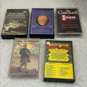 Vintage Irish & Scottish Celtic Cassette Tape Lot